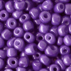 Rocailles 4mm tillandsia purple, 20 gram